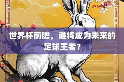 世界杯前瞻，谁将成为未来的足球王者？