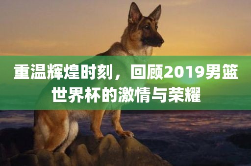 重温辉煌时刻，回顾2019男篮世界杯的激情与荣耀