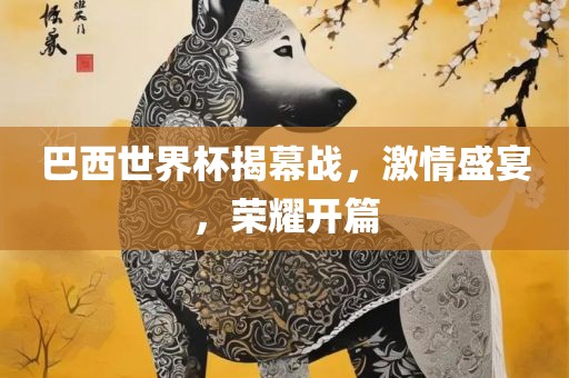巴西世界杯揭幕战，激情盛宴，荣耀开篇