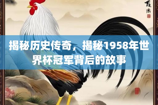 揭秘历史传奇，揭秘1958年世界杯冠军背后的故事