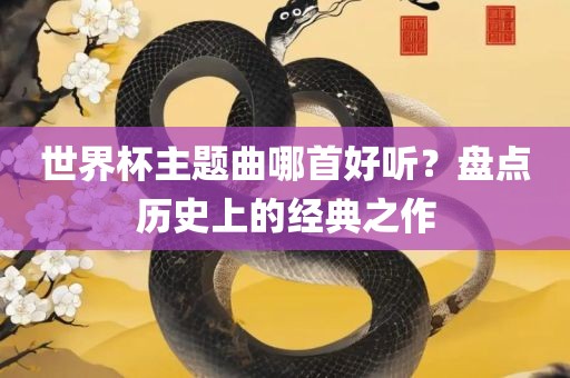 世界杯主题曲哪首好听？盘点历史上的经典之作