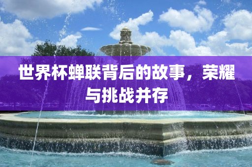 世界杯蝉联背后的故事，荣耀与挑战并存