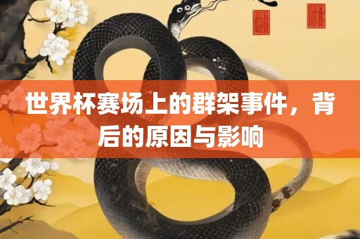世界杯赛场上的群架事件，背后的原因与影响