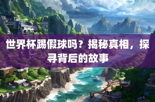 世界杯踢假球吗？揭秘真相，探寻背后的故事