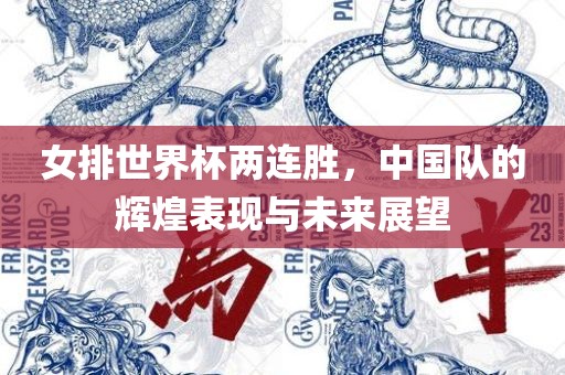 女排世界杯两连胜，中国队的辉煌表现与未来展望