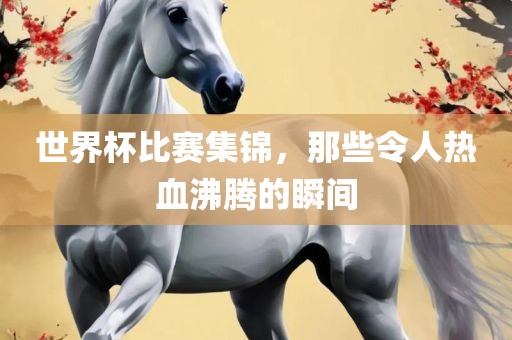 世界杯比赛集锦，那些令人热血沸腾的瞬间