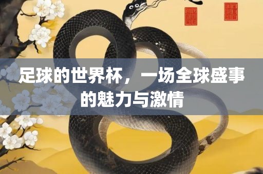 足球的世界杯，一场全球盛事的魅力与激情