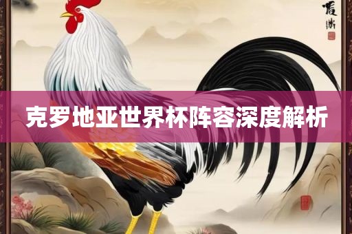 克罗地亚世界杯阵容深度解析