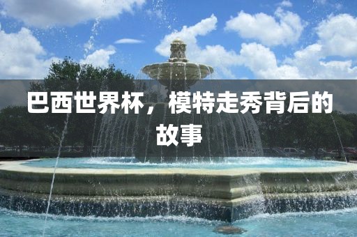 巴西世界杯，模特走秀背后的故事