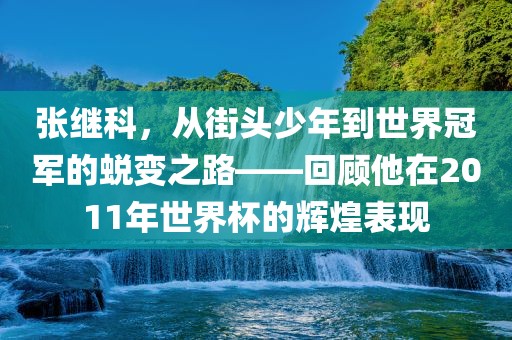 张继科，从街头少年到世界冠军的蜕变之路——回顾他在2011年世界杯的辉煌表现
