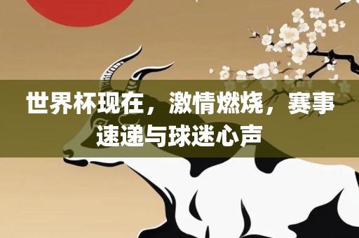 世界杯现在，激情燃烧，赛事速递与球迷心声