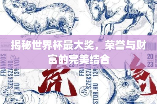 揭秘世界杯最大奖，荣誉与财富的完美结合