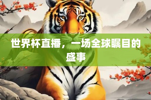 世界杯直播，一场全球瞩目的盛事