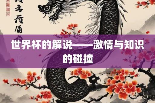 世界杯的解说——激情与知识的碰撞江门市永晋源无纺布有限公司