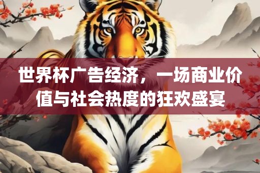 世界杯广告经济，一场商业价值与社会热度的狂欢盛宴