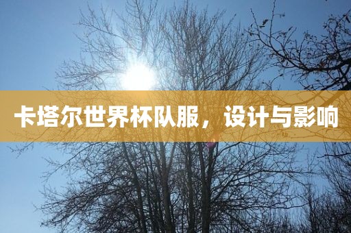 卡塔尔世界杯队服，设计与影响