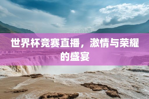 世界杯竞赛直播，激情与荣耀的盛宴