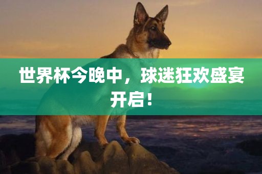 世界杯今晚中，球迷狂欢盛宴开启！