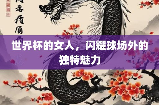 世界杯的女人，闪耀球场外的独特魅力