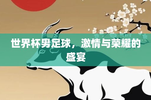 世界杯男足球，激情与荣耀的盛宴