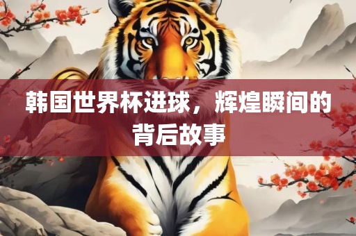 韩国世界杯进球，辉煌瞬间的背后故事