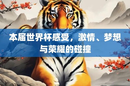 本届世界杯感受，激情、梦想与荣耀的碰撞