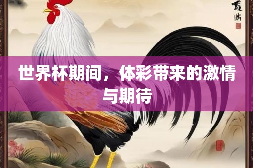 世界杯期间，体彩带来的激情与期待
