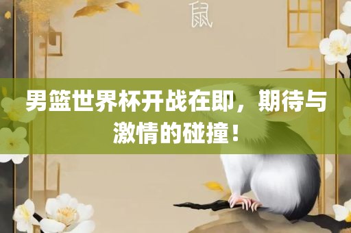 男篮世界杯开战在即，期待与激情的碰撞！