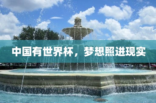 中国有世界杯，梦想照进现实