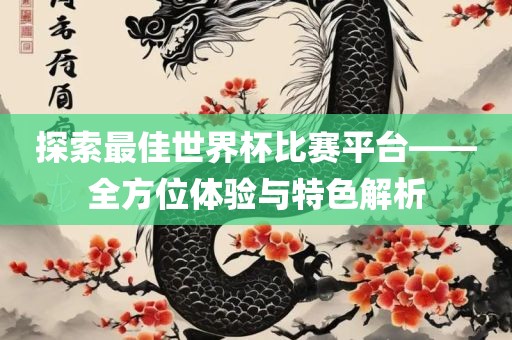 探索最佳世界杯比赛平台——全方位体验与特色解析