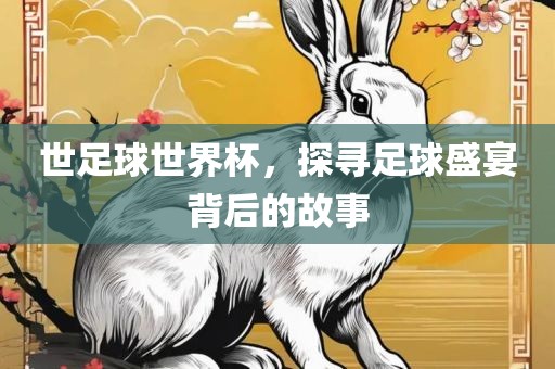 世足球世界杯，探寻足球盛宴背后的故事