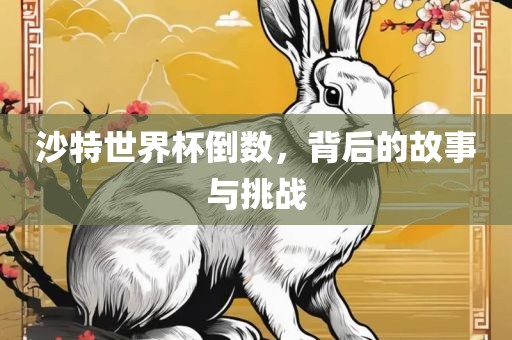 沙特世界杯倒数，背后的故事与挑战