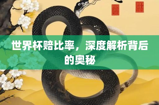 世界杯赔比率，深度解析背后的奥秘