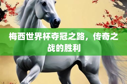 梅西世界杯夺冠之路，传奇之战的胜利